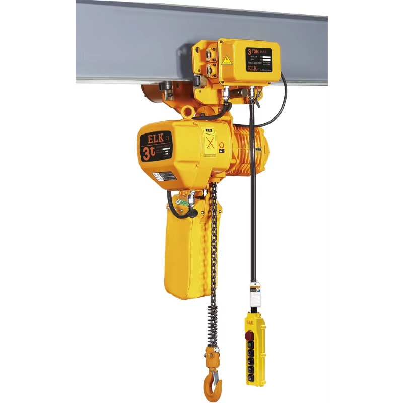 デュアルスピード電動チェーンホイスト1トン、トロリー付き、高 - Heavy Equipment Lift のレビューと価格