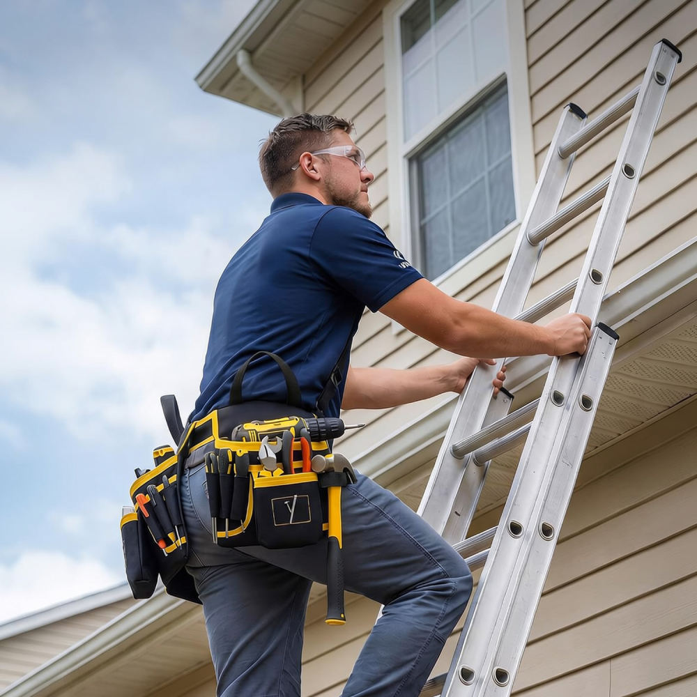 多機能ツール用ウエストポーチ、丈夫なオックスフォード生地製、 - Heavy Equipment Electrician のレビューと価格